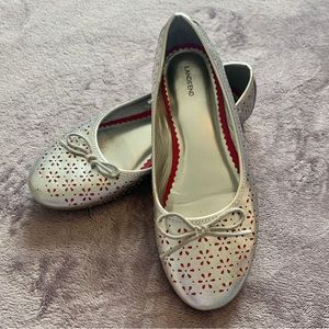 Girls Lands End Shoes, Size 4